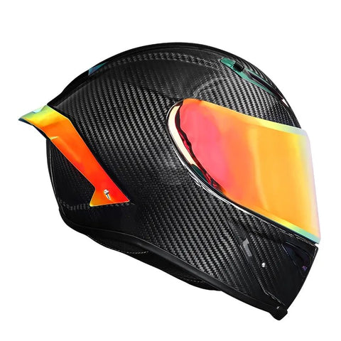 Carbon Fiber 3k Twill HNJ Motorcycle Helmet