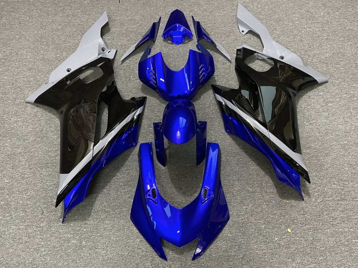 YAMAHA YZF-R6 (2017-2020) Blue, Black & Gray Fairings