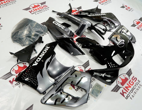 Honda CBR900RR 893 (1996-1997) Black & Silver Fairings