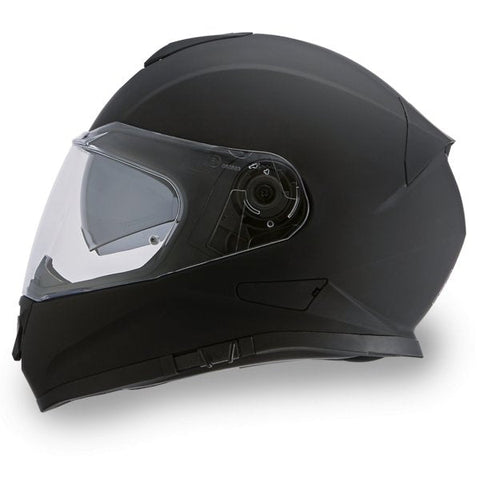 MATTE BLACK DAYTONA DETOUR MOTORCYCLE HELMET - DE1B