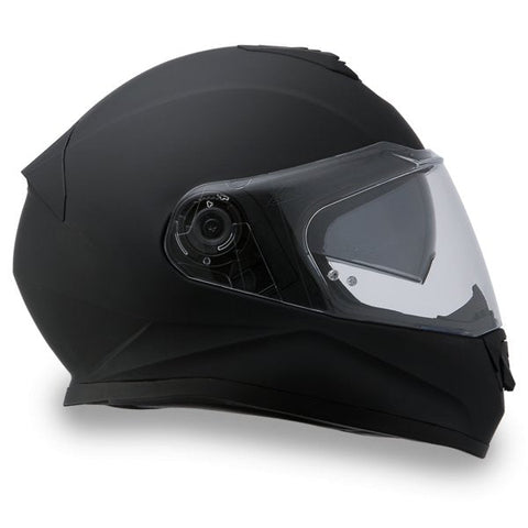 MATTE BLACK DAYTONA DETOUR MOTORCYCLE HELMET - DE1B