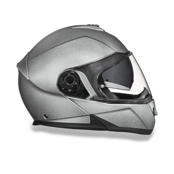 SILVER DAYTONA GLIDE MOTORCYCLE HELMET - MG1SM