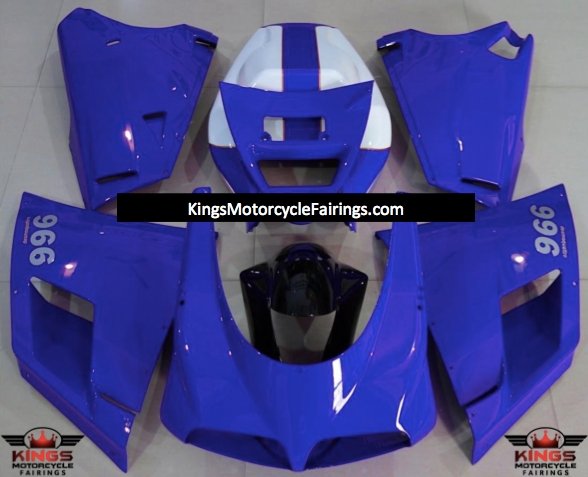 Ducati 748 (1994-2003) Dark Blue & White Fairings