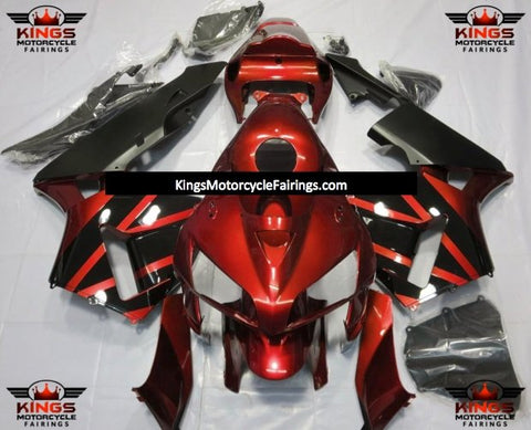 Honda CBR600RR (2005-2006) Dark Red & Black Fairings