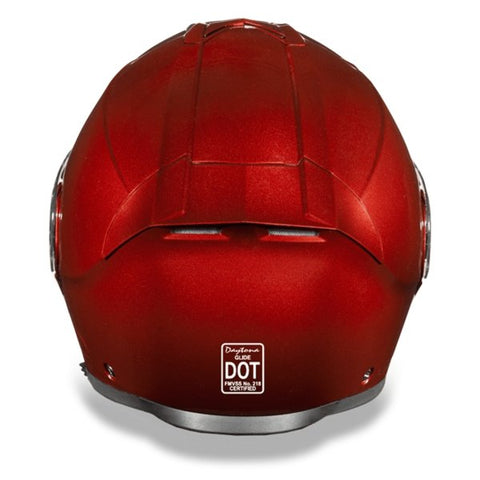 DARK RED DAYTONA GLIDE MOTORCYCLE HELMET - MG1BC