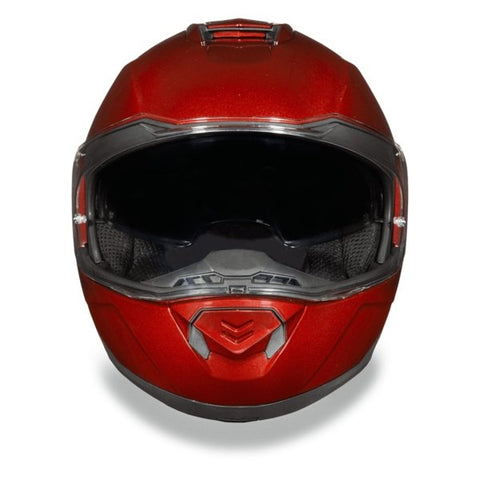 DARK RED DAYTONA GLIDE MOTORCYCLE HELMET - MG1BC