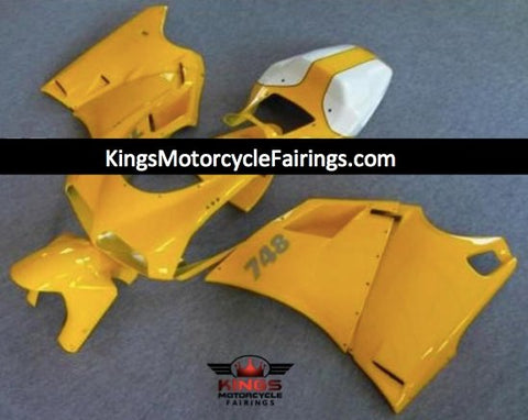 Ducati 748 (1994-2003) Dark Yellow & White Fairings