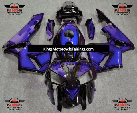 Honda CBR600RR (2005-2006) Deep Blue & Black Special Design Fairings