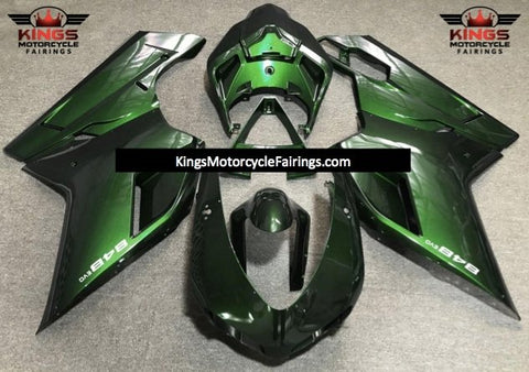 Ducati 1098 (2007-2012) Green Fairings