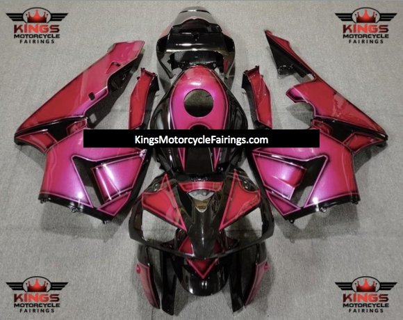 Honda CBR600RR (2005-2006) Pink & Black Special Design Fairings