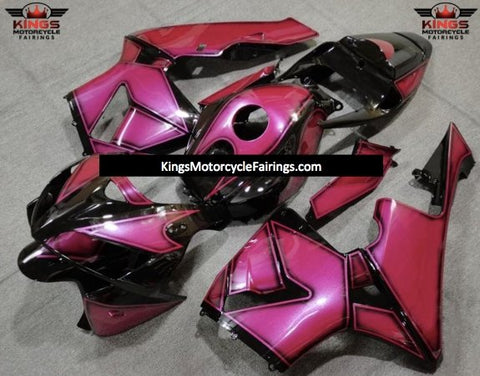 Honda CBR600RR (2005-2006) Pink & Black Special Design Fairings