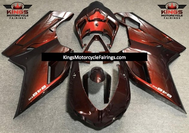 Ducati 1098 (2007-2012) Dark Orange Fairings