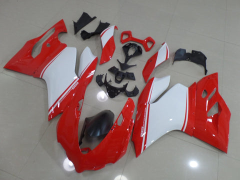 Ducati 1199 (2011-2014) Red & White Fairings