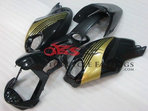 DUCATI MONSTER 696/796/1100 (2009-2016) BLACK & GOLD FAIRINGS