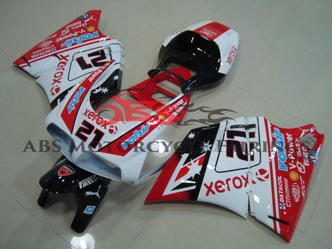 Ducati 996 (1998-2002) White, Red & Black #21 Fairings