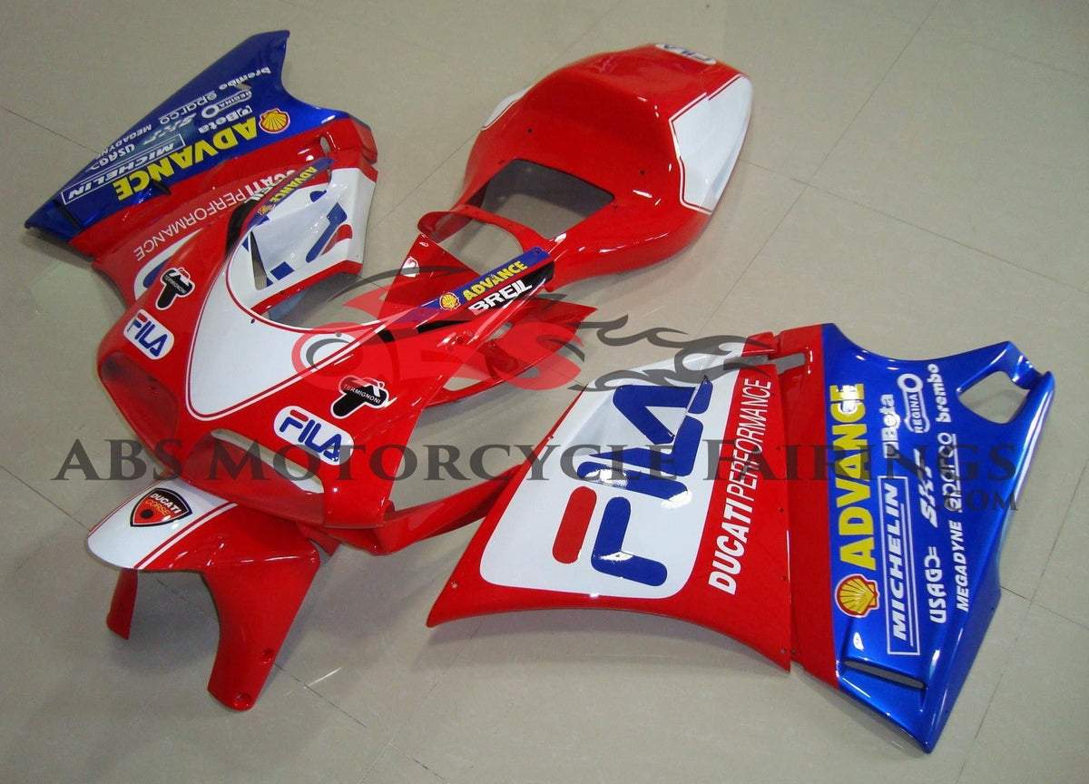 Ducati 916 (1994-1999) Red, White & Blue Fila Fairings