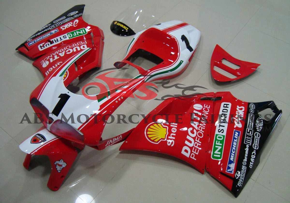 Ducati 916 (1994-1999) Red & White #1 Fairings