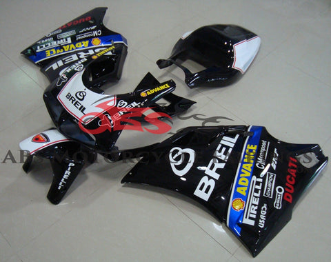 Ducati 748 (1994-2003) Black & White Breil Fairings