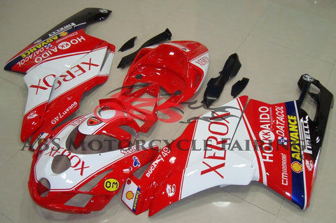 Ducati 749 (2003-2004) Red & White XEROX Fairings