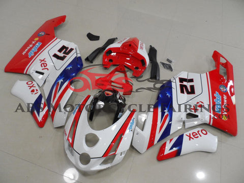 Ducati 749 (2003-2004) Red, White & Blue #21 Fairings