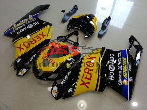 Ducati 749 (2003-2004) Yellow & Black Xerox Fairings