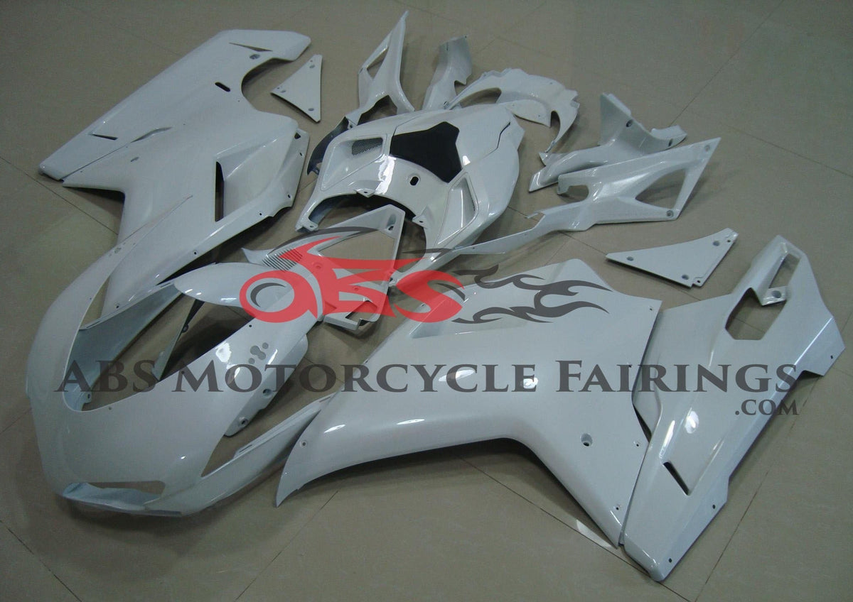 Ducati 1198 (2007-2012) White Fairings