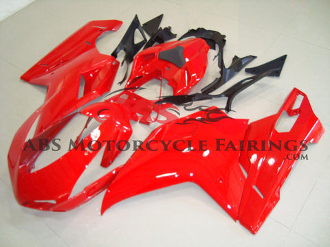 Ducati 848 (2007-2014) Gloss Red Fairings