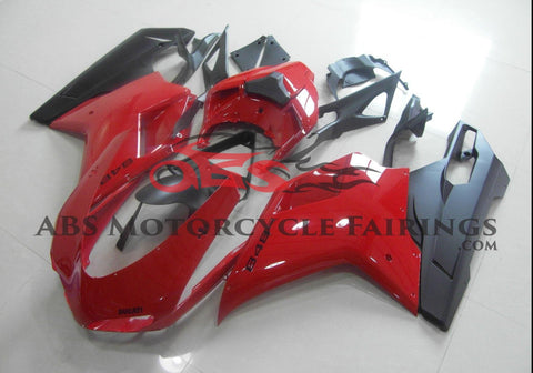 Ducati 1198 (2007-2012) Red & Matte Black Fairings