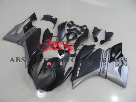 Ducati 1199 (2011-2014) Matte Black & Matte Grey Fairings