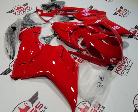 Ducati 1098 (2007-2012) All Red Fairings