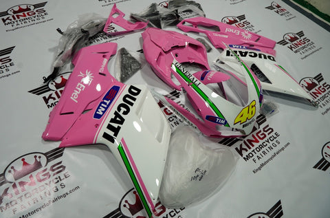 Ducati 1098 (2007-2012) Pink, White, Green & Black Fairings