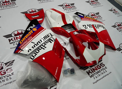 Ducati 748 (1994-2003) Red & White Marlboro Fairings