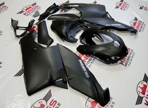 Ducati 749 (2005-2006) Matte Black Fairings