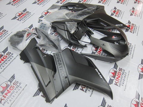 Ducati 848 (2007-2014) Matte Black & Matte Gray Fairings