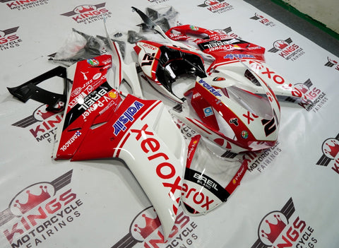 Ducati 848 (2007-2014) Red & White Xerox #21 Fairings