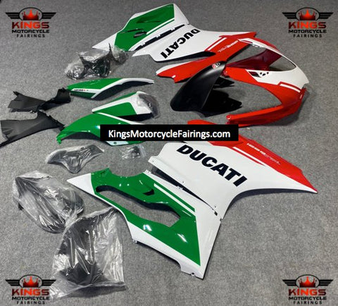 Ducati 959 Panigale Fairings (2015-2016) White, Red, Green