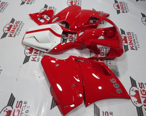 Ducati 996 (1998-2002) Red & White Fairings