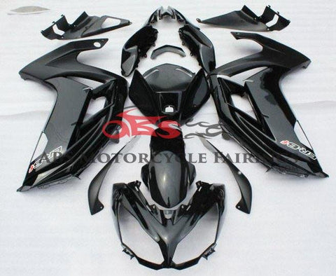 BLACK FAIRING KIT FOR KAWASAKI ER6F 2012-2014