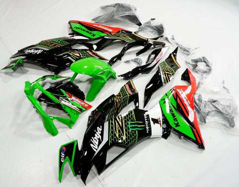 FAIRING KIT FOR A KAWASAKI NINJA ZX6R 636 (2019-2023) BLACK, GREEN, YELLOW, WHITE, RED & GOLD