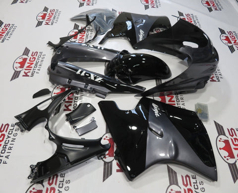 Fairing Kit for a Kawasaki ZX-11 / ZZR1100 D Model (1993-2001) Black & Gray