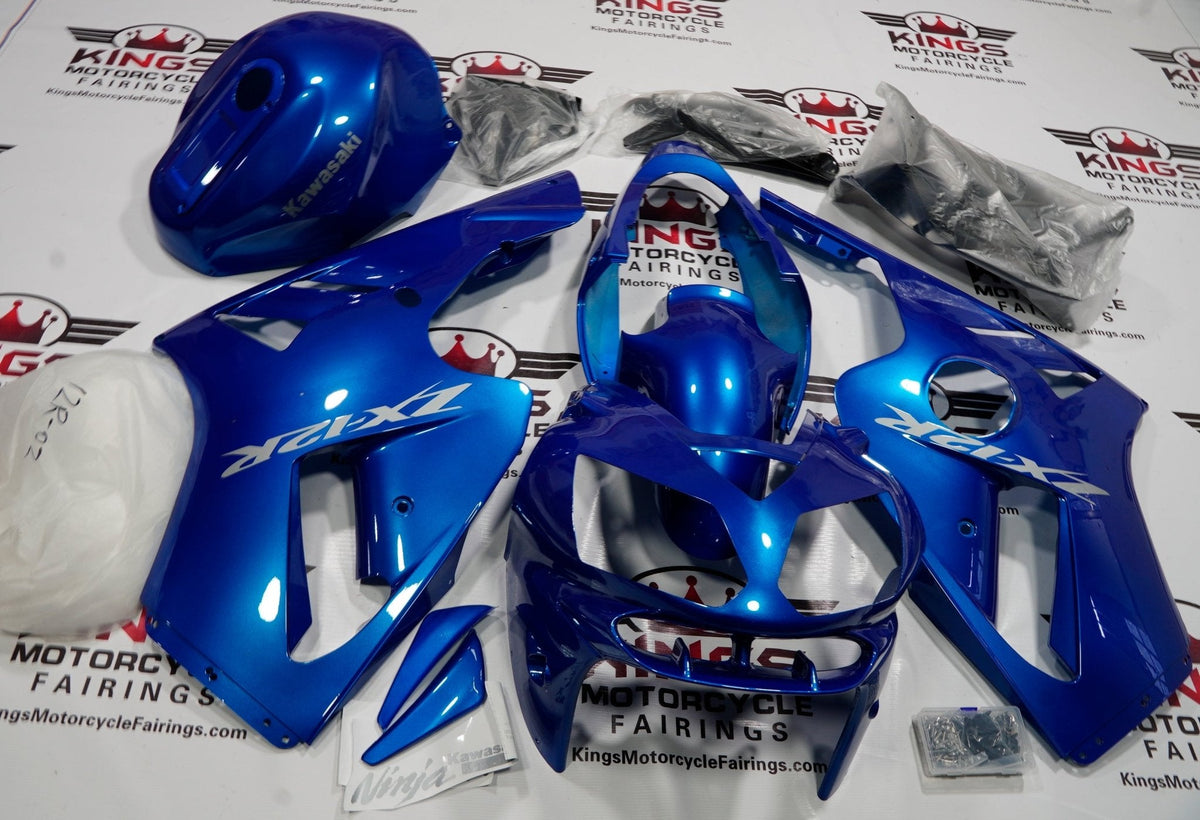 Fairing kit for a KAWASAKI NINJA ZX12R (2002-2006) BLUE