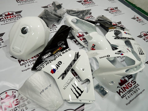 Fairing kit for a KAWASAKI NINJA ZX12R (2002-2006) WHITE & BLACK MONSTER ENERGY