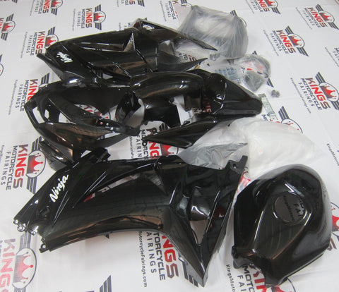 Fairing kit for a Kawasaki Ninja 250R (2008-2013) Black