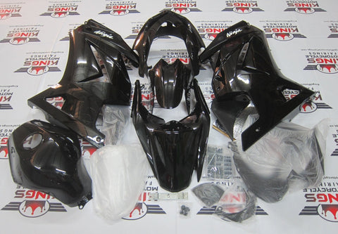 Fairing kit for a Kawasaki Ninja 250R (2008-2013) Black