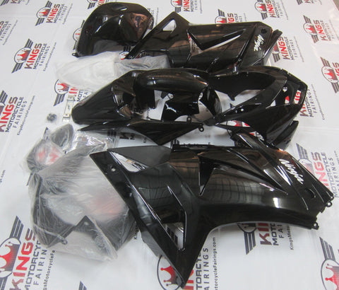 Fairing kit for a Kawasaki Ninja 250R (2008-2013) Black