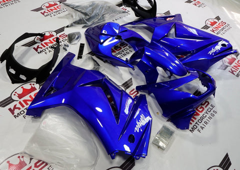 Fairing kit for a Kawasaki Ninja 250R (2008-2013) Royal Blue