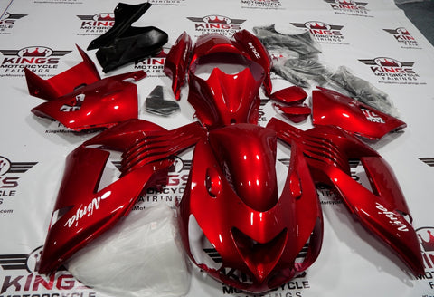 Fairing kit for a Kawasaki Ninja ZX14R (2006-2011) Red