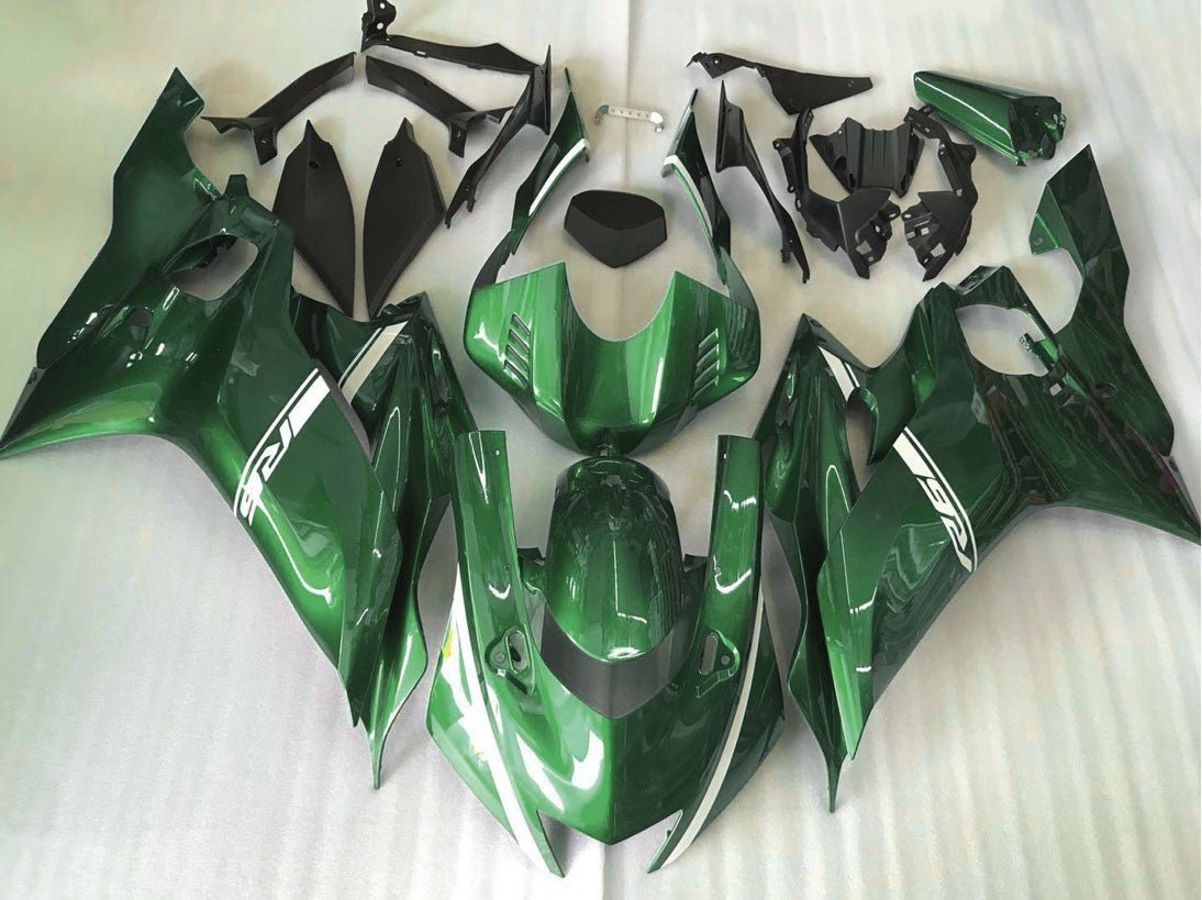 YAMAHA YZF-R6 (2017-2020) Green & White Fairings