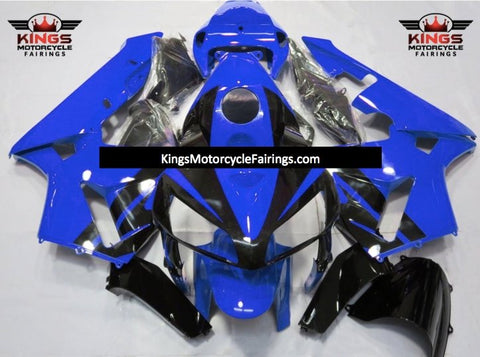 Honda CBR600RR (2005-2006) Black & Blue Fairings