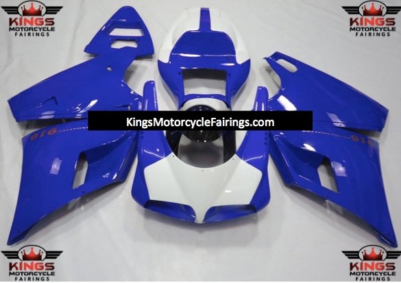 Ducati 996 (1998-2002) Blue & White Fairings